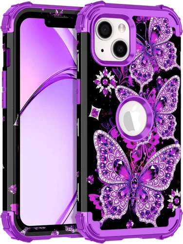 Vista 50 de Rancase Funda para iPhone 11, tres capas de alta resistencia a prueba de golpes, protección de plástico duro + funda protectora de goma de silicona