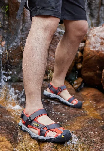 Vista 6 de CAMEL CROWN Men's Waterproof Hiking Sandals Closed Toe Water Shoes Athletic Sport Sandals for Summer Outdoor Beach Wading Boat