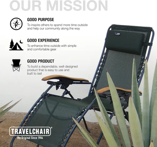 Vista 5 de Travel Chair 218922 - Silla Lounge Lizard Black