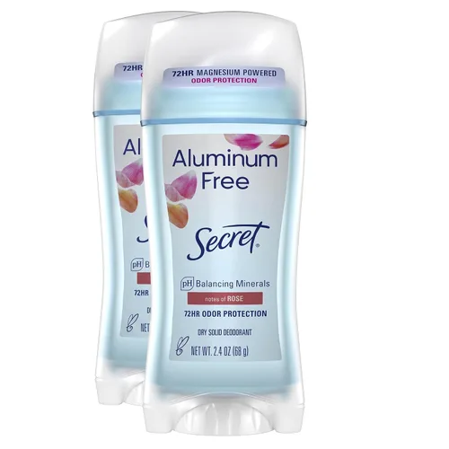 Vista 8 de Secret Desodorante sin aluminio para mujer, flor de cerezo, 2.4 onzas