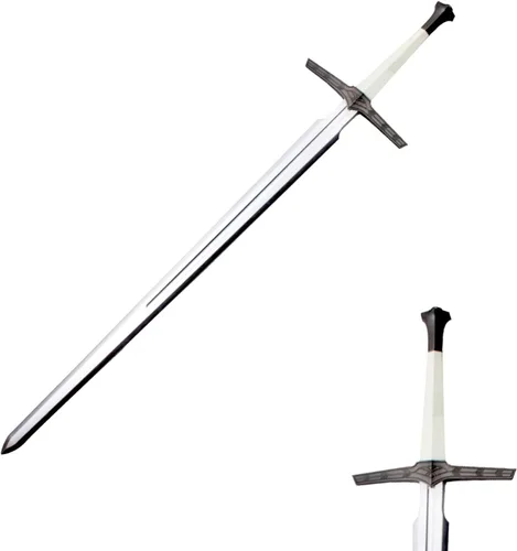Vista 12 de Espada larga de espuma medieval de 41 pulgadas de Witcher para Cosplay, LARP, disfraz y Halloween