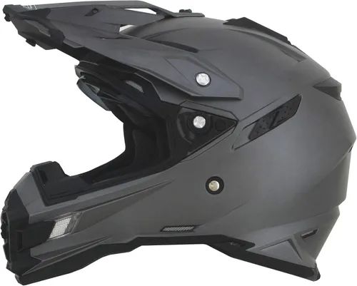Vista 5 de GMAX FX-41DS - Casco de motocicleta unisex para adultos, estilo de máscara completa, M, Gris escarcha