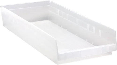 Vista 11 de Quantum qsb116bk Negro Economía Shelf Bin, 23 – 5/8" X 11 – 1/8" x 4" Tamaño (Pack de 6)