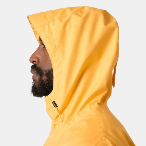 Vista 8 de Helly-Hansen Seven J - Chaqueta impermeable resistente al viento transpirable para hombre Sorbete de naranja 320