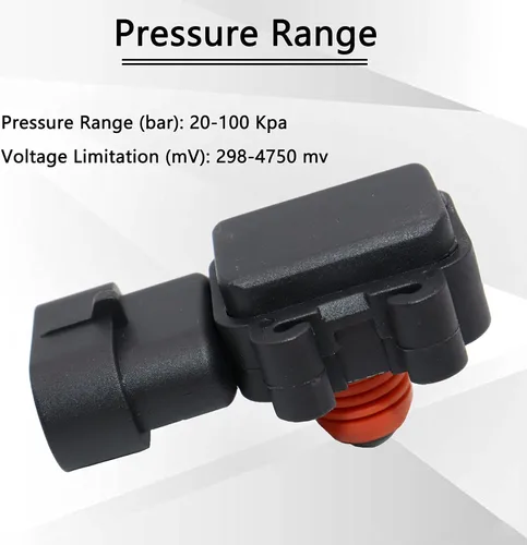 Vista 4 de Sensor de Presión Absoluta del Colector MAP 213-796 12614973 16187556 Compatible con Chevy Chevrolet Buick Lesabre GMC GM Cadillac Saturn Oldsmobile
