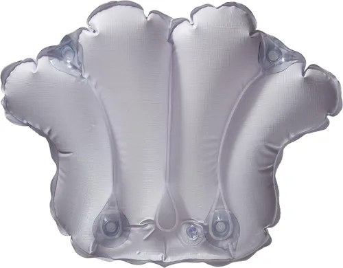Vista 2 de Almohada de baño inflable - Paño Terry (blanco)