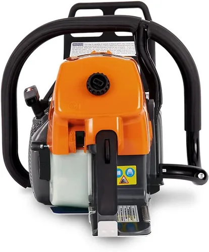 Vista 3 de 92CC G660 Holzfforma Motosierra de cadena de gasolina con 28 pulgadas, 92DL 3/8 pulgadas, 0.063 pulgadas, barra guía y tanque de cadena de sierra