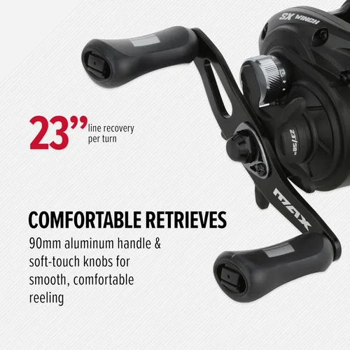 Vista 8 de Abu Garcia Max SX Winch - Carrete de pesca de bajo perfil