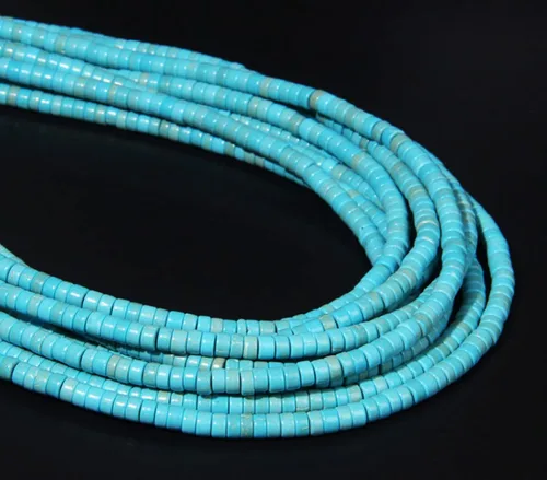 Vista 19 de Los granos naturales del espaciador del tubo del grano de Shell de agua dulce teñidos madre de perlas flojas para la fabricación de la joyería, 1