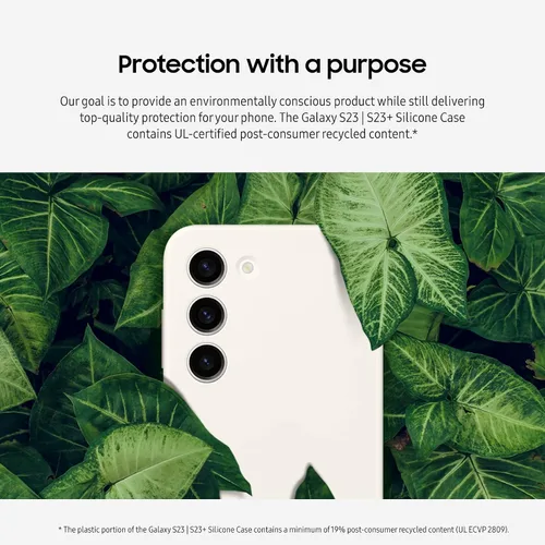 Vista 6 de Samsung Funda de silicona para Galaxy S23, funda protectora con variedad de colores, agarre suave, diseño suave y elegante, versión estadounidense