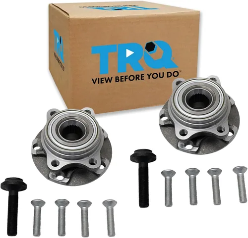 Vista 79 de Conjunto de rodamiento de rueda delantera de 2 piezas y buje TRQ Compatible con Pontiac Solstice 2006-2009 Saturn Sky 2007-2010