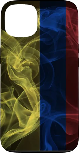 Vista 7 de Smoky Colombia Flag - Funda de orgullo colombiano para iPhone 17