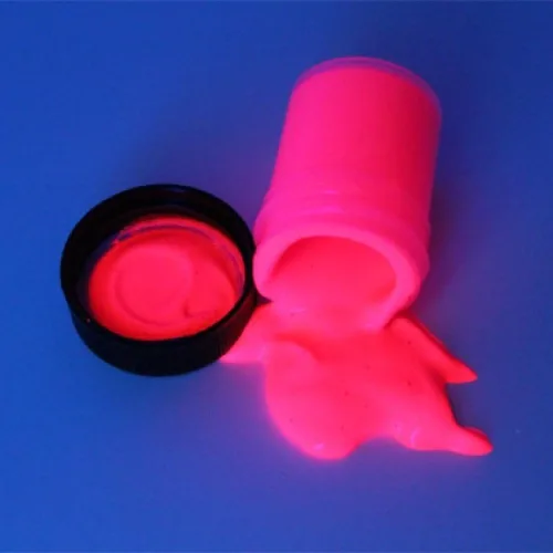 Vista 8 de Luz negra UV magenta de 4 onzas, neón, rave, fluorescente, pintura acrílica
