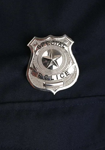 Vista 5 de Disfraz de policía para hombre Multicolor
