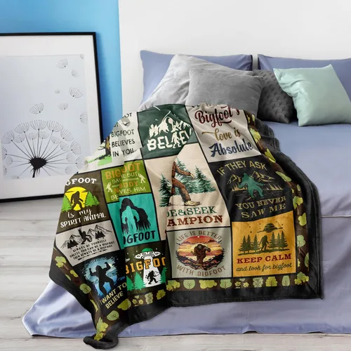 Vista 5 de Vuinezo Regalos de Bigfoot, regalos Sasquatch, regalos Sasquatch de pie grande, regalos Sasquatch para hombres/mujeres, regalo genial para amantes