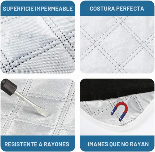 Vista 4 de Cubierta de parabrisas para caravana compatible con Ford Class C 1997-2022 RV cubierta de ventana delantera RV RV autocaravana, cubierta