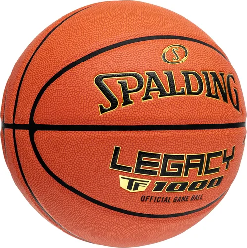 Vista 5 de Spalding Legacy TF-1000 NJCAA Indoor Game Basketball