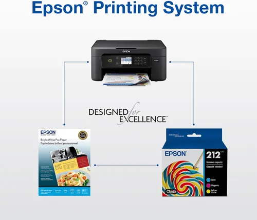 Vista 6 de Epson 212 Cartucho amarillo de alta capacidad Claria Ink (T212XL420-S) funciona con Workforce WF-2830, 2850 y Expression XP-4100, 4105