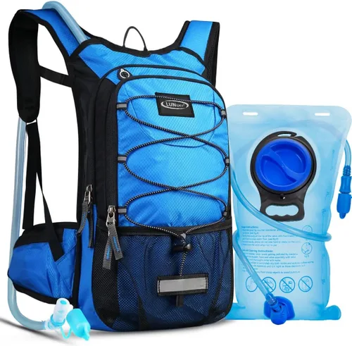 Vista 13 de Mochila de Hidratación Aislada con Vejiga de Agua de 3L Libre de BPA a Prueba de Fugas, Mantiene los Líquidos Frescos hasta por 5 Horas, Mochila