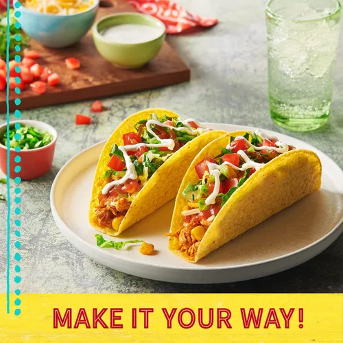 Vista 4 de Old El Paso Stand 'N Stuff Taco Shells, sin gluten, tamaño familiar, 20