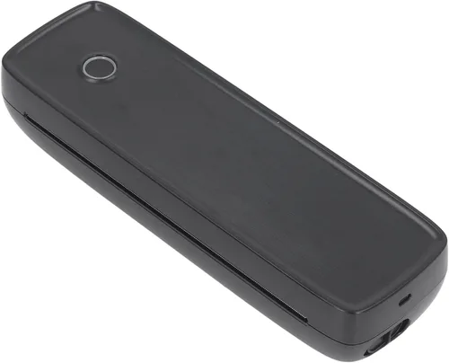 Vista 3 de ZJchao Impresora térmica portátil A4 200dpi Resolución sin tinta Impresora inalámbrica de bajo ruido para oficina, hogar, escuela, viajes, negro