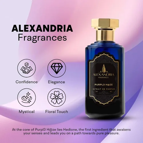 Vista 3 de Extracto de perfume Purpl3 H@ze 30ML por Alexandria FragrancesExtrait De Parfum, de larga duración, día o noche