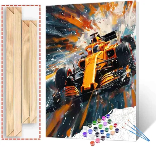 Vista 33 de Paquete de 6 pinturas por números para mujeres sudafricanas para adultos, principiantes, músicos negros, kits de pintura al óleo sobre lienzo