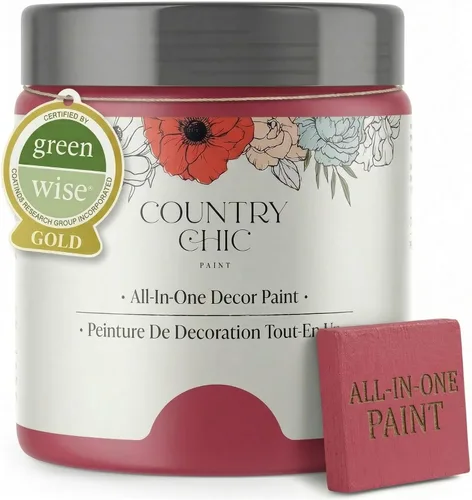 Vista 76 de Country Chic - Pintura a la tiza todo en uno para muebles y armarios, ecológica, acabado mate, con primer y sellador, para madera y metal, Alchemist