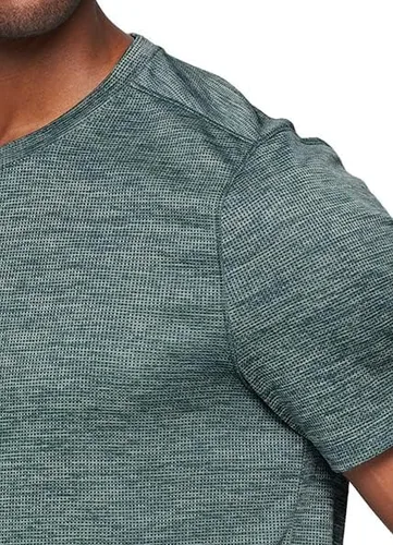 Vista 2 de RBX Active - Camiseta de manga corta con cuello redondo para hombre