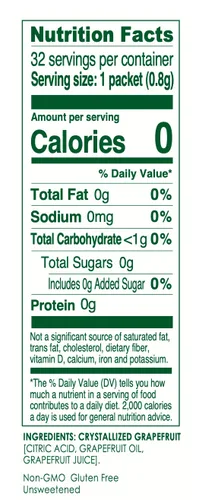 Vista 2 de Paquetes de sachet True Grapefruit, con 32 unidades (de 0.90 onzas)