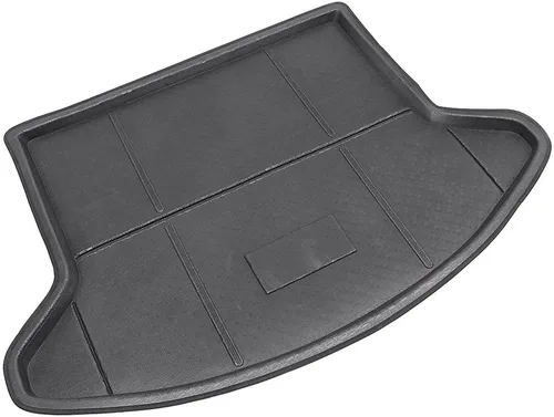 Vista 4 de Tapete de maletero para bandeja de carga trasera compatible con Mazda CX-5 2013 2014 2015 2016 negro