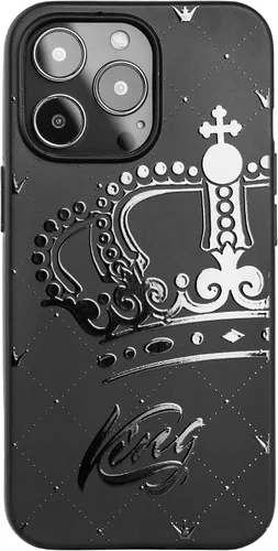 Vista 8 de Funda negra a juego compatible con iPhone SE 2022 2020 3ª 2ª generación - iPhone 7 - iPhone 8 para parejas, juego de funda de TPU para parejas