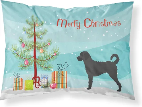 Vista 33 de Caroline's Treasures BB8334PILLOWCASE AIDI Atlas Mountain Dog - Funda de almohada estándar, color azul, ligera, súper suave, de fácil cuidado