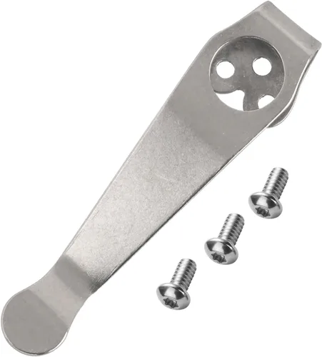 Vista 9 de Clip de bolsillo de titanio de transporte profundo para Spyderco Para 3, Paramilitary 2 y más modelos de cuchillos, clip de bolsillo personalizado