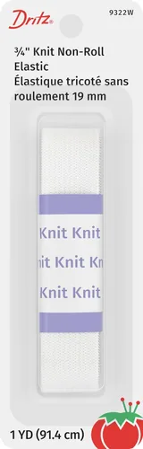 Vista 7 de Dritz 9422W - Elástico tejido no enrollable, color blanco, 3/4 de pulgada por 25 yardas