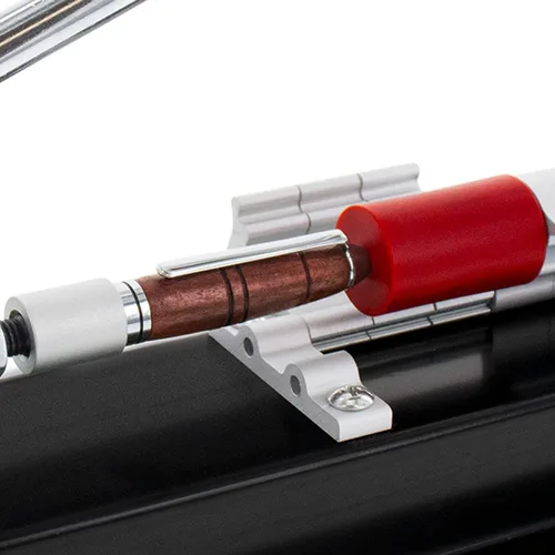 Vista 2 de Milescraft 4701 Pen Press – Une bolígrafos torneados y proyectos – Diseño avanzado con resorte que mantiene la pieza de trabajo en su lugar y ajusta