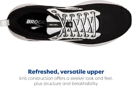 Vista 5 de Brooks - Tenis Revel 6 de correr neutros para mujer