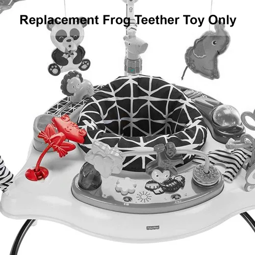 Vista 3 de Pieza de repuesto para Fisher-Price Animal Wonders Jumperoo Baby Activity - FWY41 ~ Juguete de repuesto para mordedor de rana