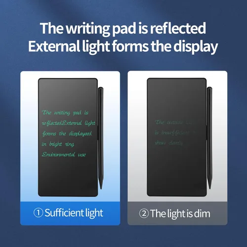Vista 3 de Amoretti Sonnet Mini tableta de escritura LCD, almohadillas de dibujo electrónicas reutilizables borrables de 6.5 pulgadas, almohadilla electrónica