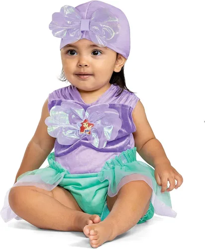 Vista 3 de Disfraz de Ariel de la Sirenita Infantil Posh Multicolor