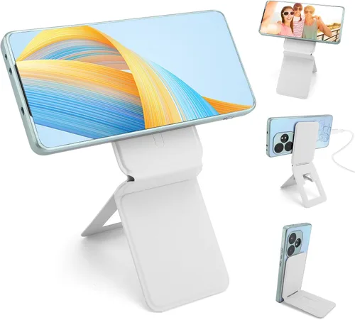 Vista 10 de Soporte magnético del teléfono del trípode, soporte plegable delgado del teléfono para el iPhone (negro)