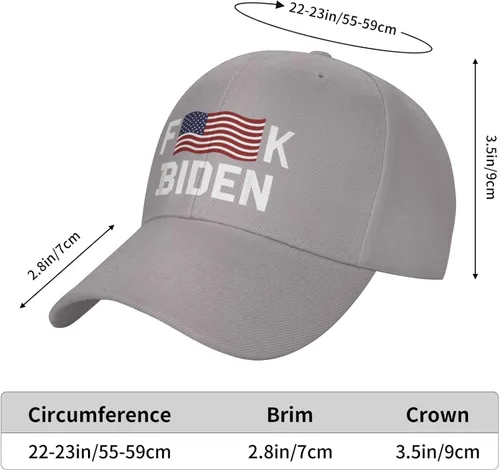 Vista 2 de Anti Joe Biden F Bandera Americana k Biden Regalos Unisex Sandwich Gorra Denim Sombreros Gorra de Béisbol Sombrero Sombrero de Sol Sombrero Papá