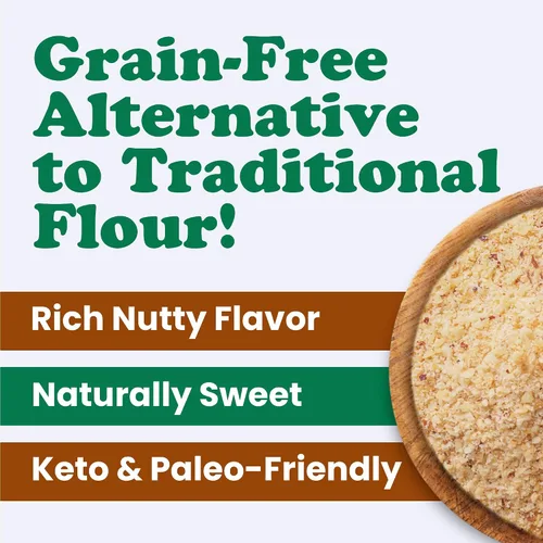 Vista 5 de Food to Live Harina de avellana orgánica, 12 onzas – Polvo de nuez filbert natural sin OMG, finamente molido, puro, crudo, vegano, kosher, keto
