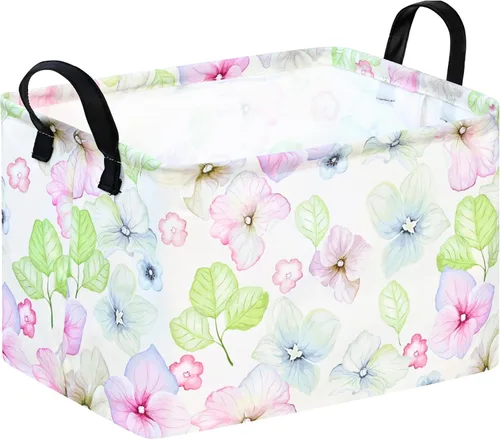 Vista 21 de Cesta Rectangular de Regalo, Cesta de Almacenamiento para Guardería, Cesto de Ropa Sucia, Caja de Almacenamiento y Contenedores para Ropa del Hogar