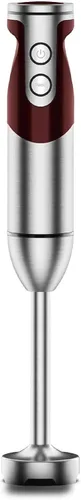 Vista 10 de Megawise Batidora de Mano de Alta Potencia – 400W de Potencia Máxima con Accesorios Versátiles 3 en 1 (Eje Mezclador, Batidor, Picadora); Diseño