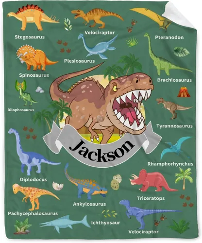 Vista 22 de Manta de bebé de esqueletos de dinosaurios de neón retro de los años 80, regalos para niños y niñas, decoración de dinosaurios, felpa suave