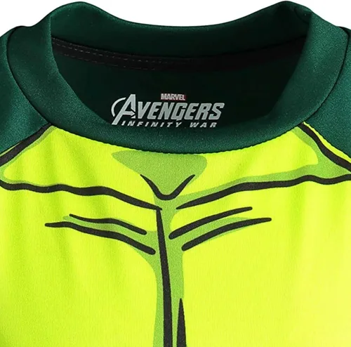 Vista 7 de Marvel Avengers Captain America Spider-Man Iron Man 4 Pack Athletic Graphic T-Shirts Toddler to Big Kid