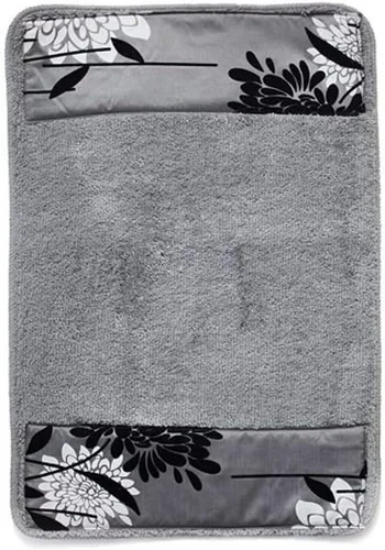 Vista 10 de Popular Bath Erica, Alfombra Contorno Gris