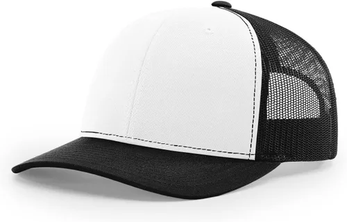 Vista 8 de Richardson 112 Gorra de Camionero - Gorra Snapback Ajustable Premium - Gorras Richardson en Blanco de Seis Paneles Estructurados Árbol real Max 7