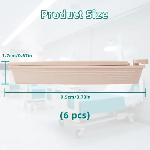 Vista 2 de 6 clips de sellado reutilizables, clips para sellar bolsas, clips de bolsa de ostomía, clips de sellado de colostomía, barras de sellado